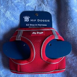 Hip Doggie Red EZ Step-in Harness